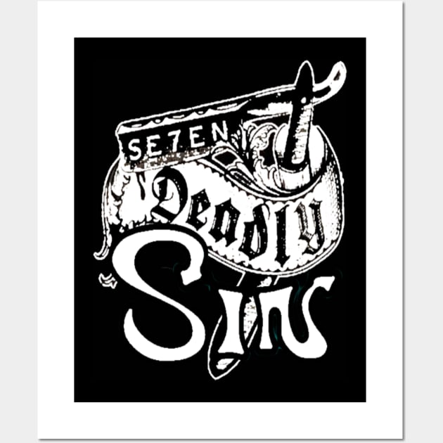 7 Deadly Sins Wall Art by BIG DAWG APPAREL